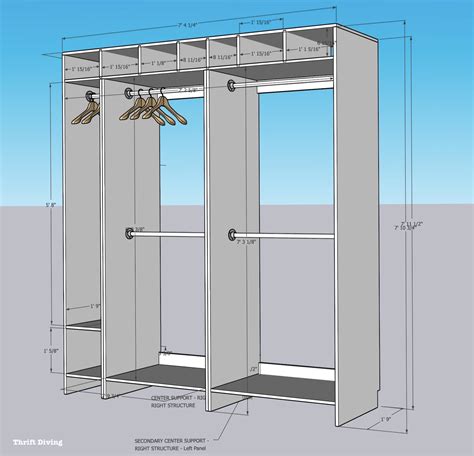 how to build a closet organizer from scratch